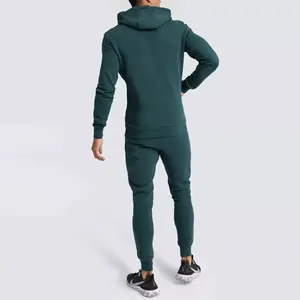 Custom Training Jogging Embroidery Tracksuits For Men Slim Fit 100% Cotton Cargo Men zipper Hoodies by huzaifa product