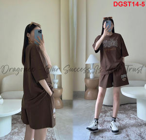 Conjunto de ropa de mujer de algodón suave producido de manera competitiva para el verano de 2024 Impreso con alta calidad y preferencial 100p - Product Image 3