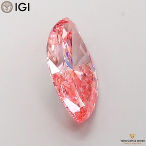 เพชรทรงมาร์คีส์ 3.01 กะรัต พร้อมใบรับรอง IGI เพชร CVD ผลิตในห้องปฏิบัติการ สีชมพูสดใส ระดับความสะอาด VVS2 เหมาะสำหรับทำเครื่องประดับ - Product Image 4
