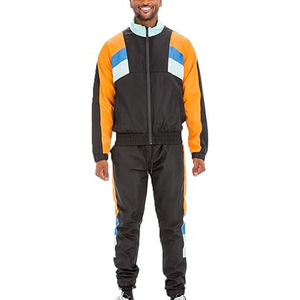 Custom Logo Windbreaker Tracksuit Joggers Pants Breathable <b>Two</b> <b>Piece</b> Lightweight Tracksuits <b>Set</b> For Men - Product Image 1