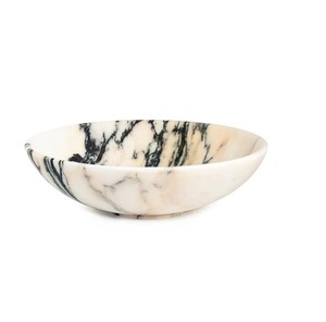 Cuenco para servir de mármol blanco puro de diseño antiguo hecho a mano de una sola pieza a un precio muy asequible - Product Image 4