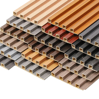 Precio de fábrica de alta calidad 3D Diseño interior Revestimiento de paredes Fabricantes Almacén Panel de pared de PVC WPC integrado