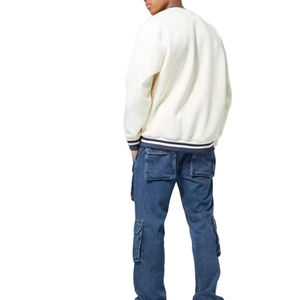 Nueva sudadera deportiva de invierno para niños, jersey de manga larga de Color sólido, cómodo, algodón, poliéster, liso, logotipo personalizado - Product Image 6