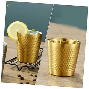 Verre à boire en laiton artisanal, très vendu, sans danger pour les aliments, organisateur de table à manger, ustensile - Product Image 3