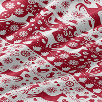 Çevre Dostu Noel Battaniyesi %100 Polyester Yumuşak Sıcak İki Katmanlı Şerpa Flanel Dört Mevsim Kullanımlı Tatil Hediyesi OEM