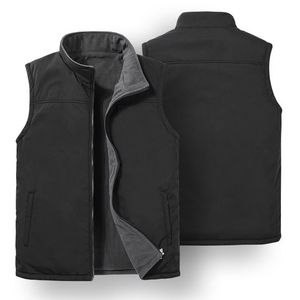 Customize Size Autumn Zipper Fishing Vests Loose <b>Men</b> Leisure Coats Thin Outer Tops <b>Men's</b> Jackets <b>Mens</b> Vest Plus Size <b>Waistcoat</b> - Product Image 1