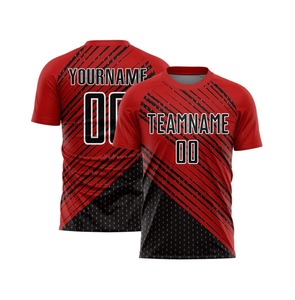 Camiseta de fútbol para hombre de talla grande con nuevo diseño 2025, camiseta de fútbol con logotipo personalizado, uniformes de equipo de fútbol en blanco - Product Image 6