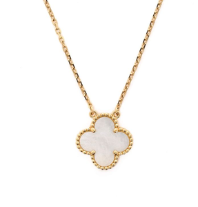 Personalizado creativo pareja en blanco corazón collar de acero inoxidable colgante patrón geométrico regalo conmemorativo estilo al por mayor - Product Image 3