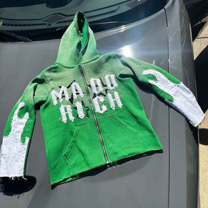 Cremallera de diseño de bordado desgastado 400 Gsm cremallera de la mejor calidad para hombres y mujeres hecha por NC Corporation - Product Image 6