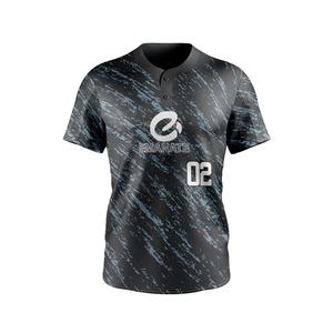 Camiseta de Béisbol Personalizada y Transpirable de Talla Grande, Sublimada, con Nombre y Número del Equipo, Uniforme Deportivo para Hombre - Product Image 3