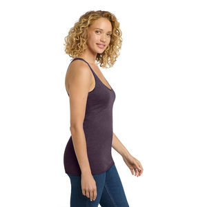 Camiseta sin Mangas de Poliéster para Mujer, Secado Rápido, Tejido Ligero para Gimnasio, Yoga y Entrenamiento, Logotipo y Colores Personalizados, Estilo Urbano - Product Image 3