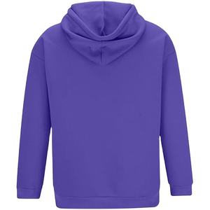 Sweat à capuche surdimensionné pour homme de haute qualité avec logo personnalisé, 100% coton noir, impression en relief, fabricants OEM en gros pour la saison printanière - Product Image 3