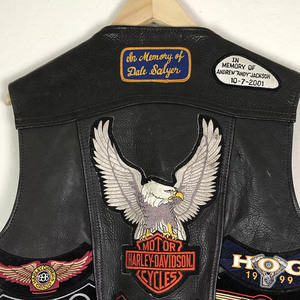 Chaleco de cuero transpirable impermeable informal de talla grande para hombre, nueva moda, prendas de vestir exteriores con diseño personalizable - Product Image 3