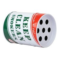 Cendrier Classique en Acier Inoxydable de Haute Qualité, Support à Cigarettes Élégant pour Bureau, Maison et Voiture