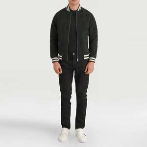 Chaqueta de invierno Wilvath Varsity de alta demanda para hombre tipo cierre bolsillos con botones Letterman College Baseball Bomber Varsity Jacket - Product Image 3