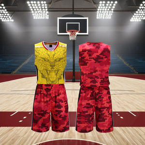 Uniformes de baloncesto reversibles al por mayor, Jersey personalizado de dos caras, ropa deportiva corta que absorbe la humedad - Product Image 4