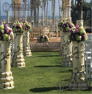 Dhanush <b>Pillars</b> for Wedding Decorations Elegant and Traditional Indian Accent Fiber Reinforced Plastic - Product Image 4