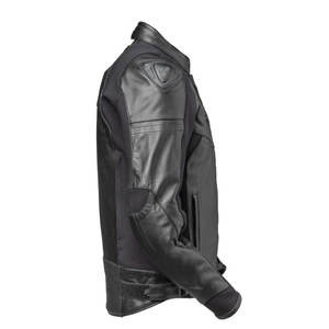 Veste en cuir de moto pour homme, manteau, tenue de printemps, veste en cuir PU de poche pour motard - Product Image 3