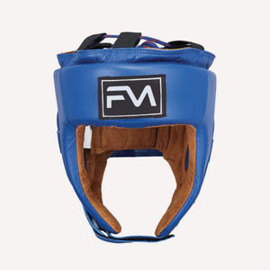 Couvre-chef de boxe en cuir PU avec logo personnalisé pour l'entraînement et le combat - Product Image 1