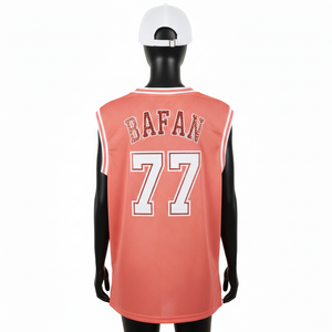 Camiseta de Baloncesto para Mujer, Premium, de Secado Rápido, Malla de Poliéster de 155 GSM, Sensación Suave, Sin Mangas, Logotipo Personalizado, Ropa de Entrenamiento de Algodón - Product Image 2