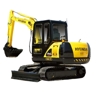 Piccola scala 5.5 tonnellata usato <span class=keywords><strong>Hyundai</strong></span> Robex 55 escavatore <span class=keywords><strong>Hyundai</strong></span> <span class=keywords><strong>R55</strong></span> usato cingolato 306e porta 306 escavatore - Product Image 1