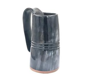 Chope à bière viking en corne naturelle de qualité supérieure, décoration d'intérieur, décoration nordique, vaisselle pour boissons, bière et vin, chope de fête de mariage au meilleur prix - Product Image 5