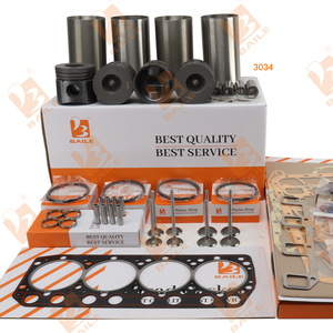 Construction Machinery Parts Overhaul Rebuild Kit for Caterpillar CAT Engine 3044 3044T Turbo Diesel Engine <strong>Piston</strong> 315-4669 - Product Image 2