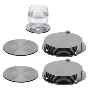 Posavasos de aluminio con grabados geométricos modernos para artículos de lujo y decoración producto de venta - Product Image 5