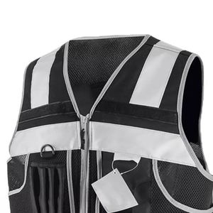 Chaleco de Seguridad Reflectante de Alta Visibilidad, Transpirable y Resistente al Calor, Hecho a Medida, Precio al por Mayor, para Construcción en Exteriores - Product Image 4