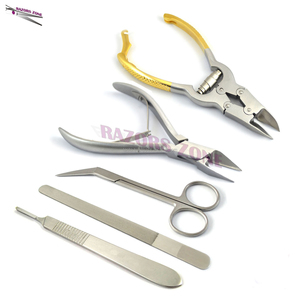 Kit de instrumentos de Podología de alta calidad con 5 piezas de herramienta de cortaúñas encarnadas - Product Image 6