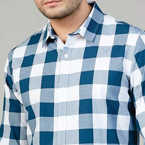 Chemise en lin décontractée pour homme Collection printemps-été Couleur unie Col mandarin Manches longues Bouton Col rond Col montant Flanelle - Product Image 4