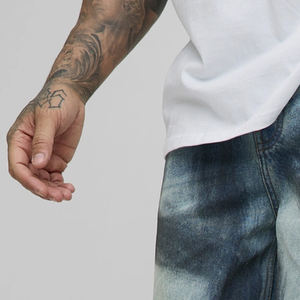 Shorts déchirés pour hommes, décontractés, fermeture boutonnée, prix de gros, service OEM pour les acheteurs en gros, coupe classique 2026, prix d'usine, respirant - Product Image 2