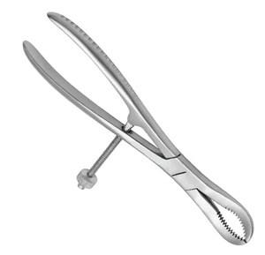 Fórceps de sujeción ósea de 13cm con bloqueo de velocidad Instrumento quirúrgico ortopédico de acero inoxidable - Product Image 4