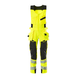 Construction multi-poches Bandes réfléchissantes haute visibilité Gilet et veste de sécurité pour hommes Vêtements de travail respirants à séchage rapide pour hommes - Product Image 4