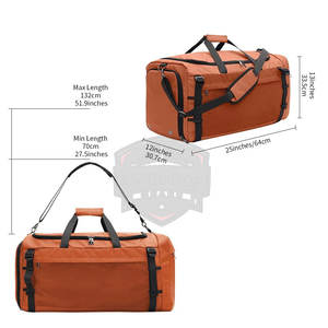 Bolsas de Gimnasio Impermeables de Nailon y Poliéster de Gran Capacidad, Personalizadas y de Alta Calidad para Uso Unisex - Product Image 2