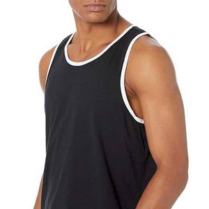 <b>Men's</b> Clothing Plus Size Fitness <b>Singlets</b> Tank Tops Bodybuilding Workout Vest Latest Quality OEM Custom <b>Men</b> Tank Top Breathable - Product Image 3