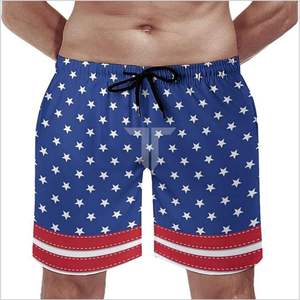 Pantalones cortos transpirables de verano para hombre, talla 38, de secado rápido, con bolsillos, patrón sólido, pantalones de natación para la playa - Product Image 1