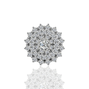 Lujo personalizado 925 VVS Moissanite anillo de diamante S925 plata esterlina 14K/18K anillo de compromiso de oro sólido con diseño clásico - Product Image 5