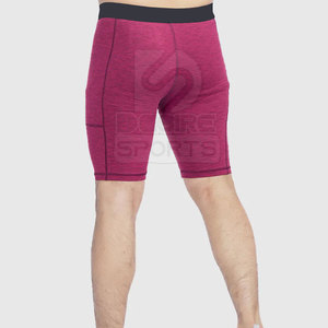 Shorts de compression pour hommes de haute qualité fabriqués au Pakistan, taille élastique, tissu en toile solide, marque privée - Product Image 5