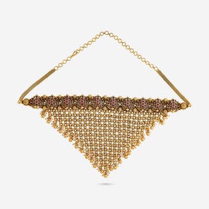 Wedding-Ready Vintage Gold Pendant <b>Necklace</b> - Product Image 4