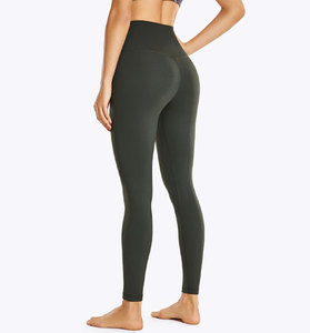 OEM breathable <b>leggings</b> for women custom printed stretch fabric logo design ideal for fitness promotions and branding - Product Image 2