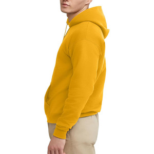 Sudadera con Capucha de Felpa 100% Algodón para Hombre, Color Liso, Transpirable, con Diseño de Logotipo Personalizado, Venta al Por Mayor, Cargada por Dress Sports - Product Image 3