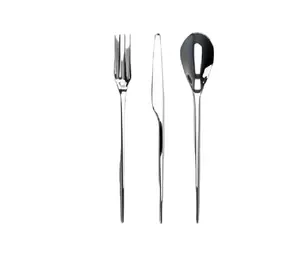 Juego de cubiertos de acero inoxidable hechos a mano con acabado pulido espejo, perfecto para el hogar y el hotel, accesorio de comedor de mesa - Product Image 4