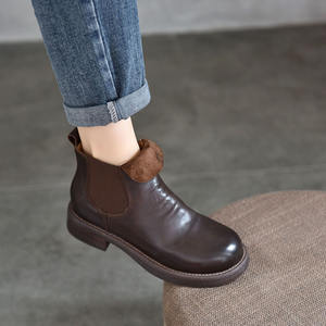 รองเท้าบูทสูงเหนือเข่าแบบมีซิปสำหรับผู้หญิง สวมใส่ง่าย สไตล์ลำลอง - Product Image 2