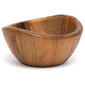Tazón para Servir Ensaladas, Sopa y Fruta, de Madera de Mango, Esmaltado, Ecológico, Biodegradable, Hecho a Mano, Apto para Lavavajillas, Estilo Moderno - Product Image 2