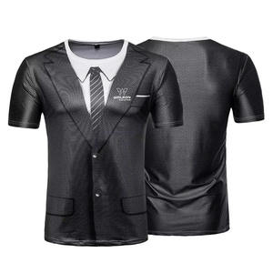 เสื้อยืดพิมพ์ลายซับลิเมชันสำหรับผู้ชายเสื้อยืดสำหรับใส่วิ่งจ๊อกกิ้งเล่นกีฬาพิมพ์ซับลิเมชันล่าสุด - Product Image 4