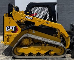 Most Affordable CAT 259D3 Compact Track Skid Steer Backhoe Loader 75HP Diesel Engine 9 Ton Rated Load Heavy Duty - Product Image 1