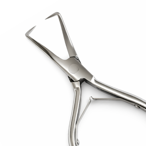 Pince de retrait d'extensions capillaires en acier inoxydable de haute qualité, personnalisable, pour micro/nano anneaux, outil de salon - Product Image 2