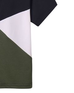 เสื้อโปโลผู้ชาย แขนสั้น ผ้าฝ้าย สไตล์ลำลอง สำหรับตีกอล์ฟ สีดำ สีเขียวมะกอก สีขาว ลายเส้นเฉียง สำหรับใส่ในฤดูร้อน - Product Image 6