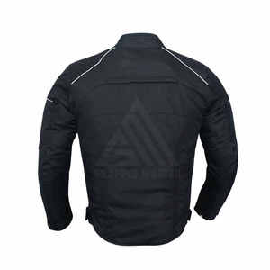 Veste d'hiver pour homme, style motard, personnalisée, décontractée, en tissu Cordura, doublée de laine chauffante, coupe-vent, respirante, service OEM disponible, tendance - Product Image 2